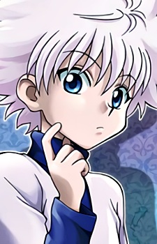 an anime image of Killua Zoldyck